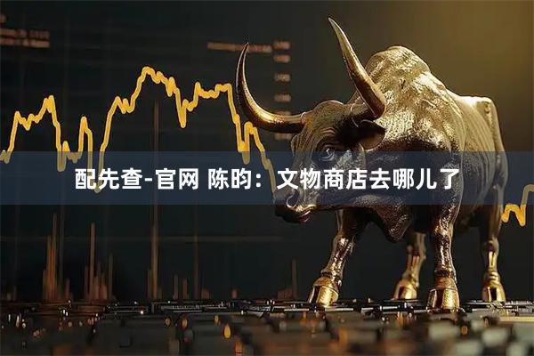 配先查-官网 陈昀：文物商店去哪儿了